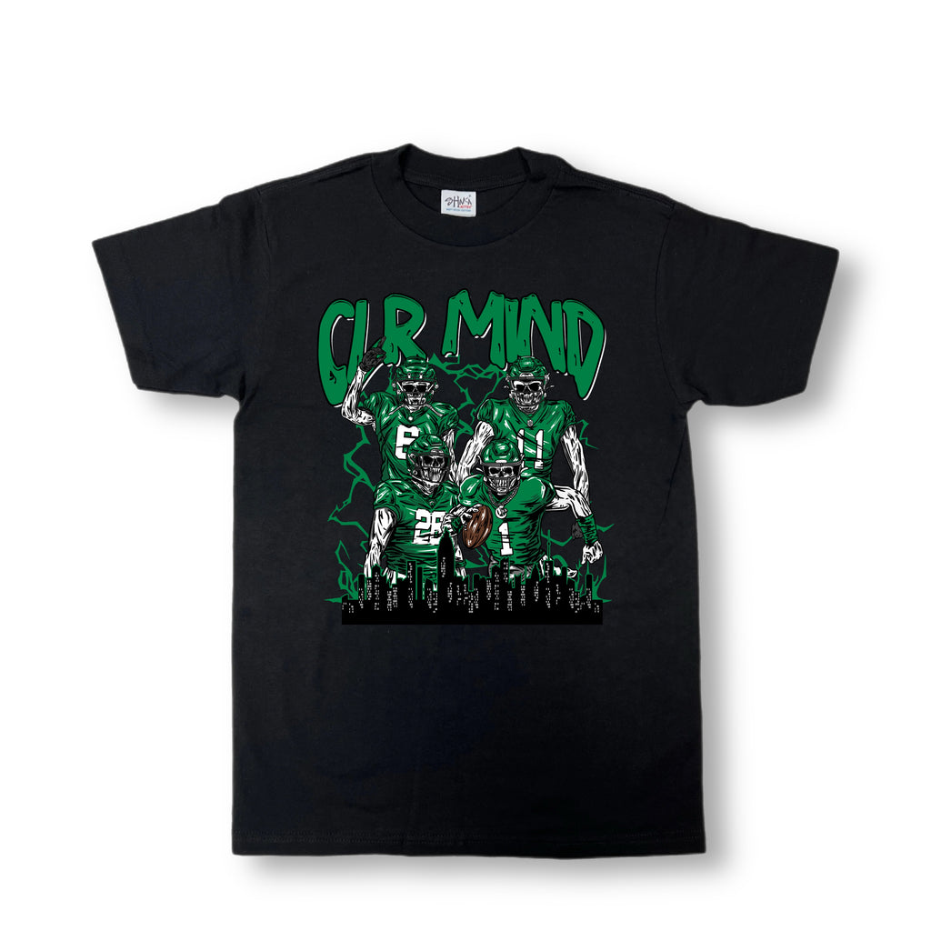 CLR MiND Eagles Black Tee