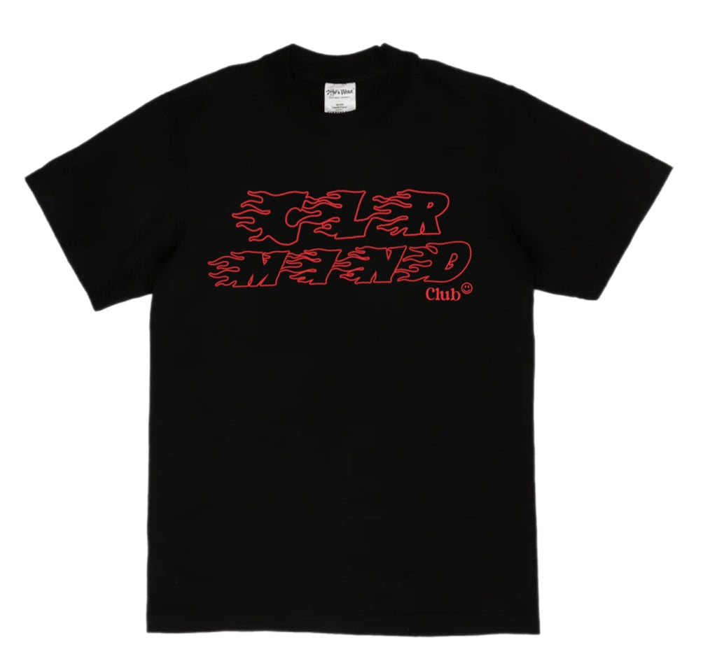 CLR MiND Club Black/Red Tee