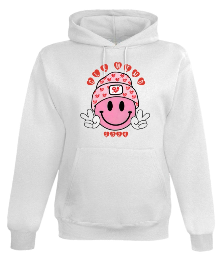 White Valentine’s Day Hoodie