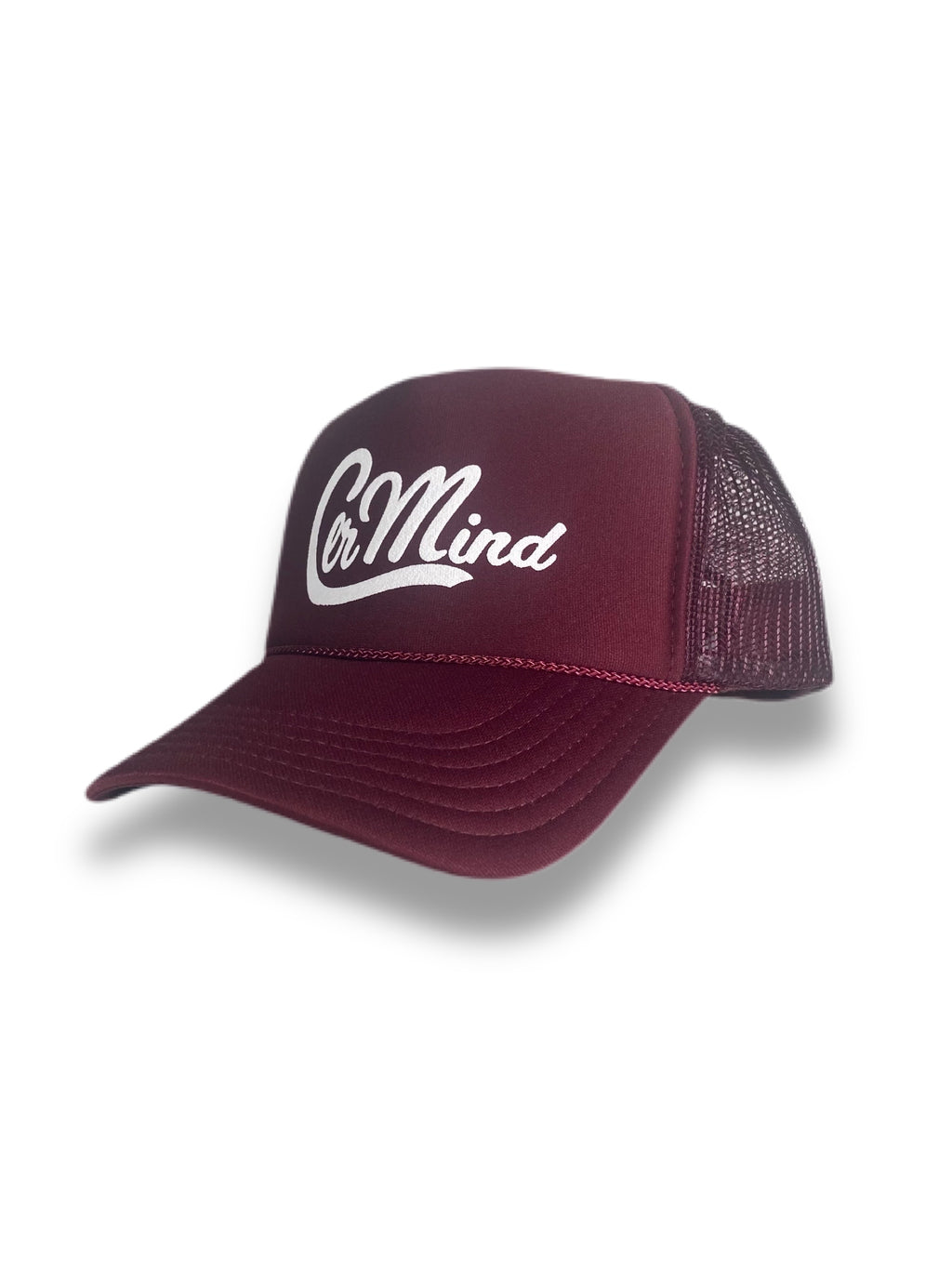 MAROON TRUCKER HAT